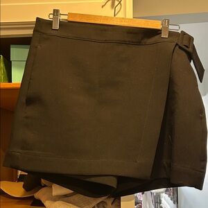 White House Black Market Elegant Black Skort